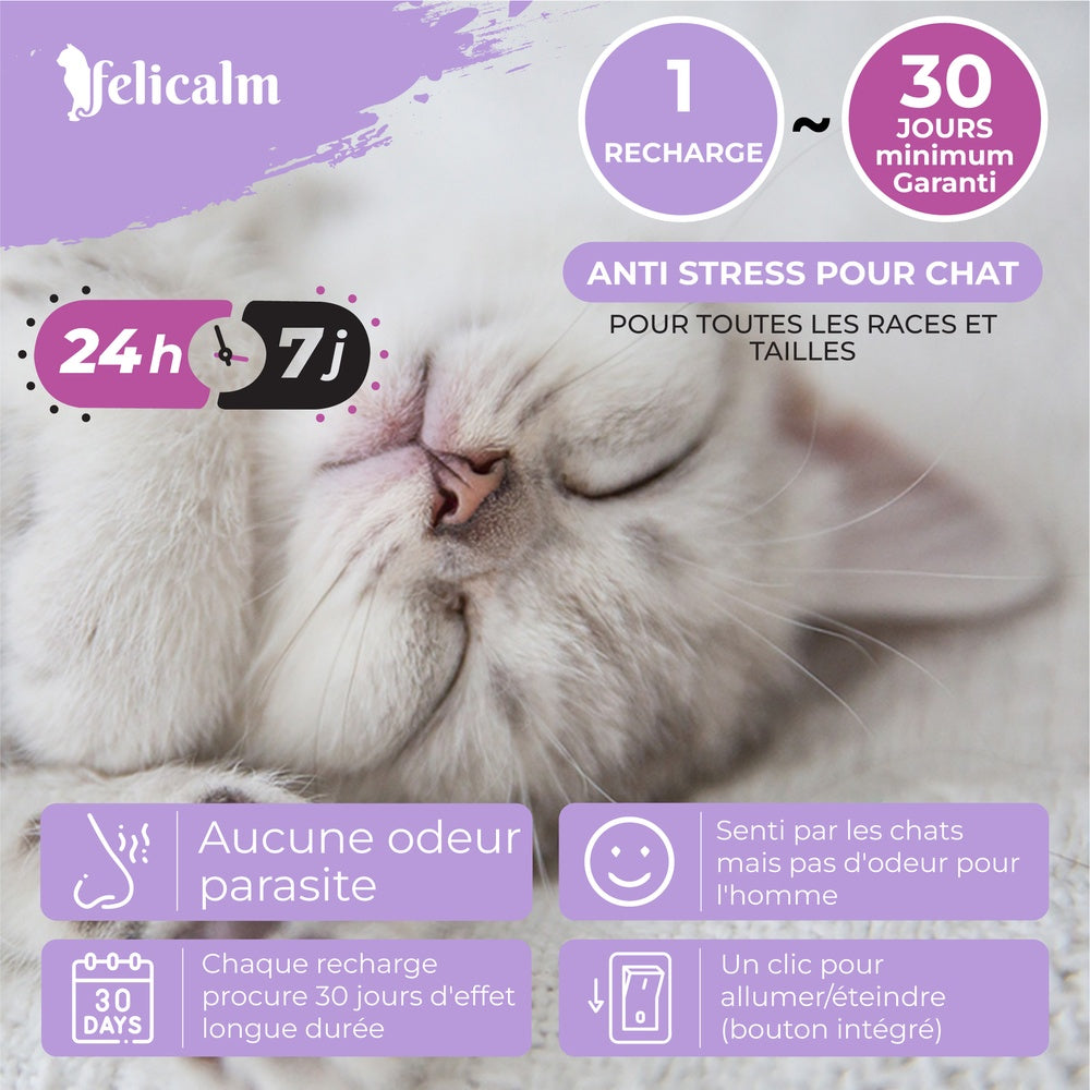 Pack Super Éco 2  Diffuseurs + 6 Recharges de Phéromones- Félicalm
